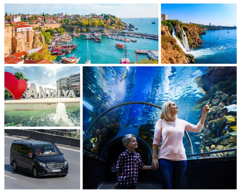 Antalya: Aquarium and Old Town Guided Tour - Key highlights at a glance