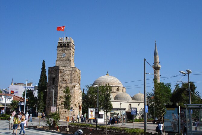 Antalya City Tour from Side & More: (opt. Boat Trip or Aquarium) - Lower Düden Waterfalls: a 40-meter photo stop with optional boat time