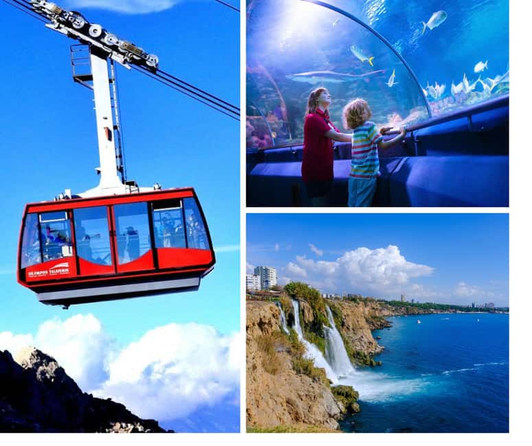 Antalya: Old Town with Aquarium or Cable Car & Waterfalls - Lower Düden Waterfalls: the stop for photos that don’t feel staged
