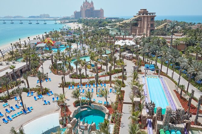 Atlantis Aquaventure Water Park with Lostchamber Aquarium Tickets - Aquaventure Water Park: Big rides, a lazy river, and beach recovery