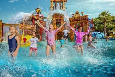 Atlantis Water Park & lost chamber aquarium w/ optional transport - Your ride day plan: how to handle both thrills and downtime