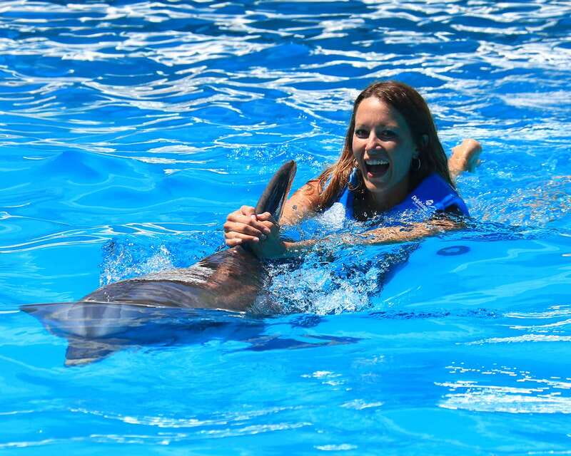 Cancun: Interactive Aquarium Ticket and Swim with Dolphins - Aquarium Admission First: You Get the Setup Without the Cameras