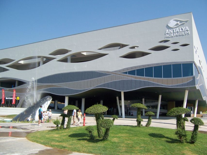 From city of Side: Antalya Aquarium Full-Day Trip - What you’ll see inside: marine life plus themed “wild park” zones