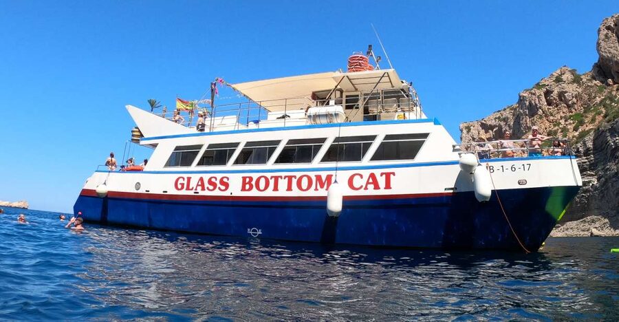 Ibiza: Boat Trip to Margaritas Islands and Aquarium Ticket - Cruising Ibiza’s northwest coves: Cala Gració, Cala Salada, and sea caves