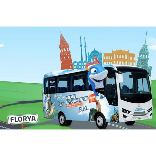 Istanbul: Aquarium Ticket with Shuttle Bus from Sultanahmet - Skip-the-Line Entry and the 1.2-Kilometer Route