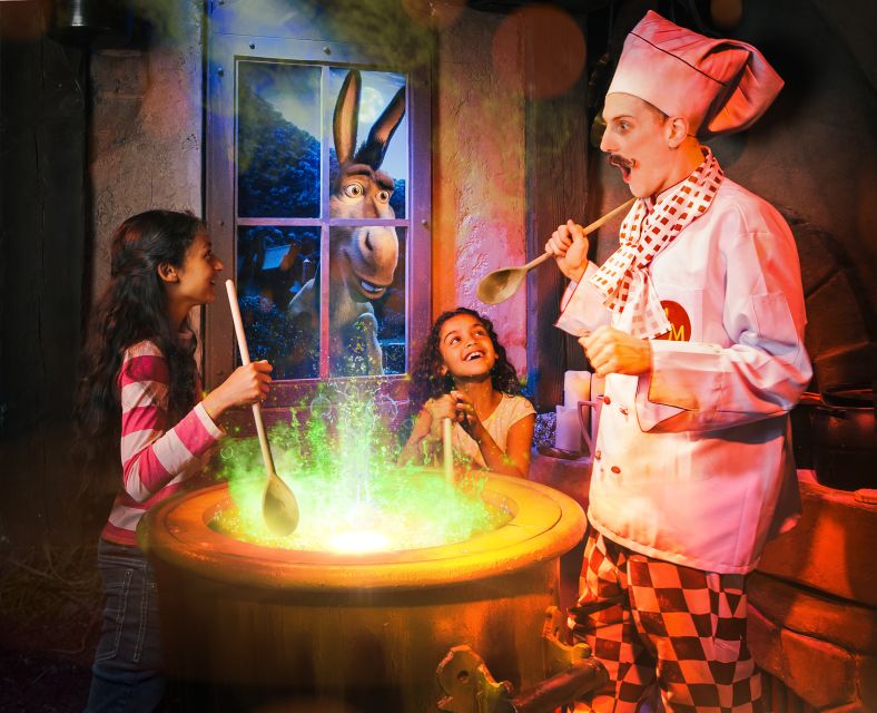 SEA LIFE London & DreamWorks Shrek's Adventure: Combo Ticket - DreamWorks Shrek’s Adventure: Your 4D Start with Donkey