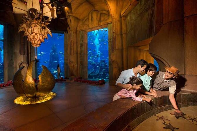 Tickets to Atlantis Lost Chambers Aquarium - Getting There Without Pickup: Meeting Point and Monorail Option