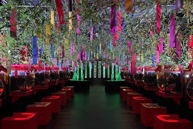 Tokyo Art Aquarium Museum E-Ticket with optional Tokyo Metro Pass - Smell, light, and sound: the modern-art tricks that matter